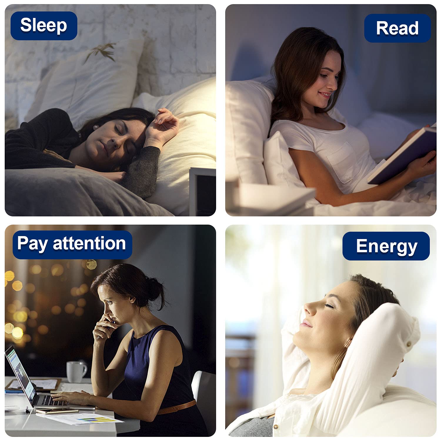 JUXLamp Light Therapy Lamp - 10000 Lux UV-Free Sunrise Alarm Clock with Bioclock Adjustment & APP Control, Portable Built-in Lithium Battery - Perfect for SAD Relief, Sleep Improvement & Natural Wake-Up Light Therapy