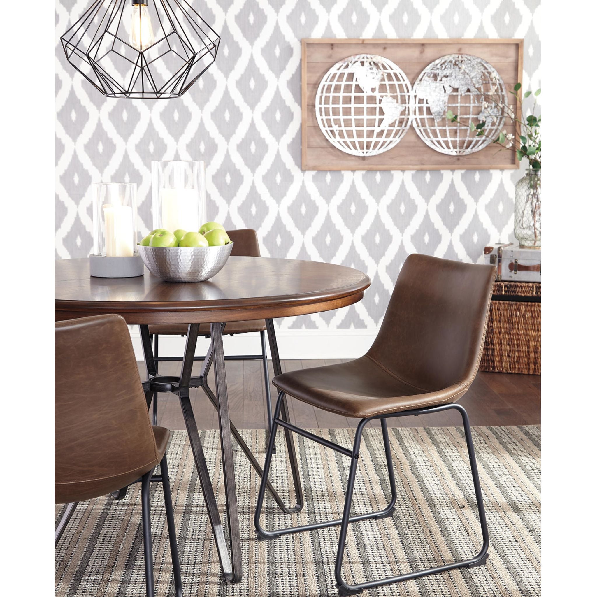 Centiar Side Chair - Modern Dining Chair with Wooden Legs & Upholstered Seat - Perfect for Kitchen, Dining Room, Office & Small Spaces