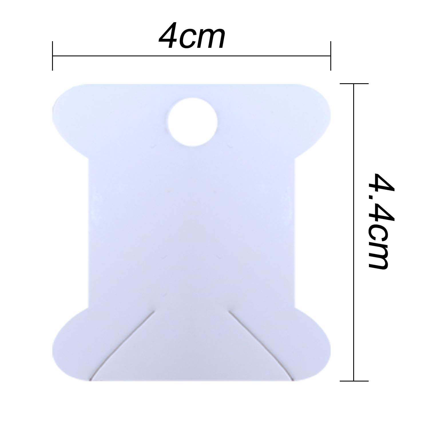 520 Pack Cardboard Floss Bobbins for Embroidery Thread Storage - Floss Cards with 500 Color Number Labels - Perfect for Needlepoint, Cross Stitch & Craft Organization