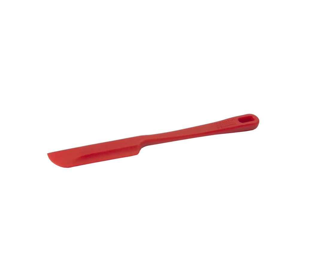 Bamix® Silicone Slim Spatula - Flexible Kitchen Scraper for Mixing, Baking & Cooking - Perfect for Jars, Bowls & Non-Stick Pans
