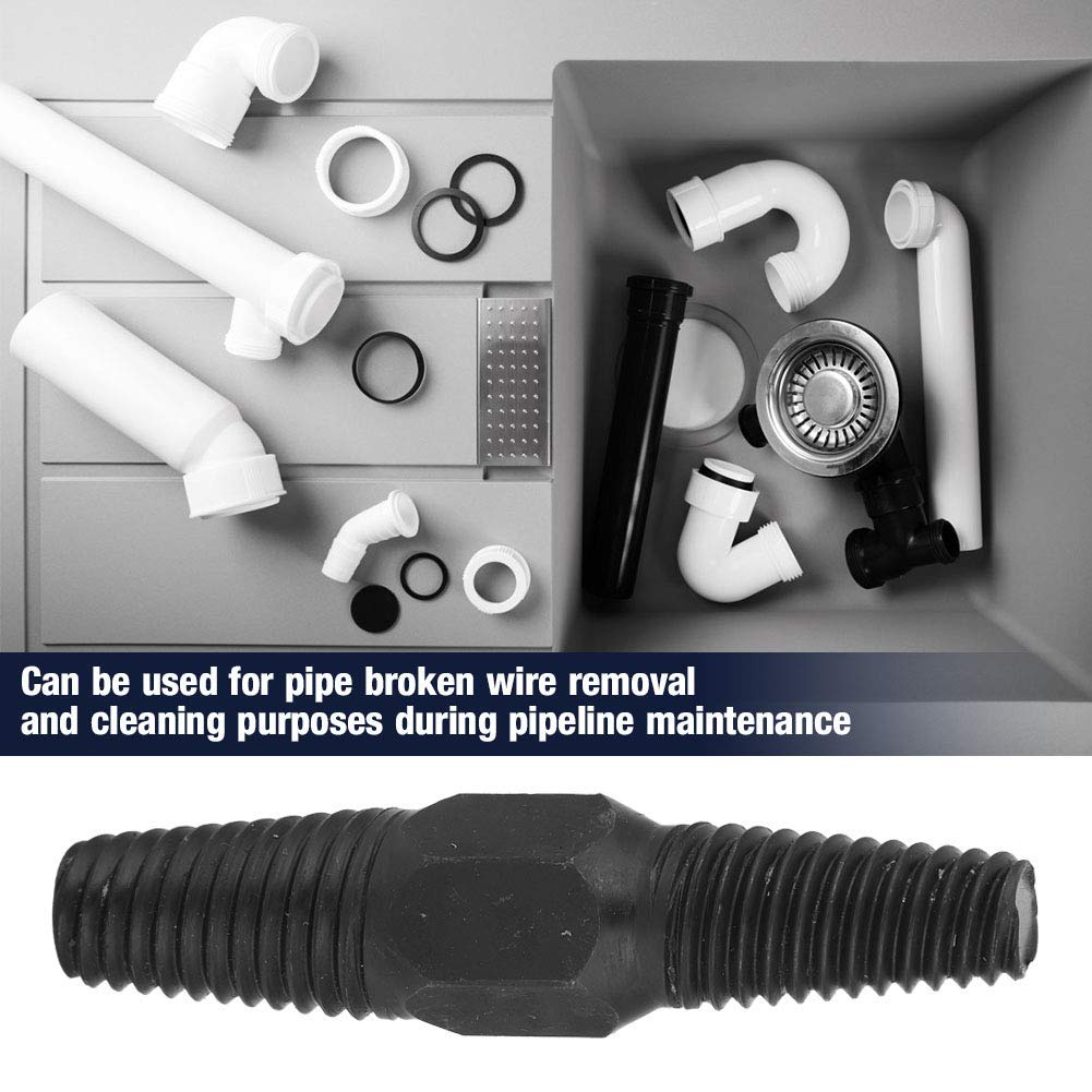 Damaged Screw Extractor Kit - Easy Out Water Pipe Bolt Remover with Double Head for Broken Screws (1/2
