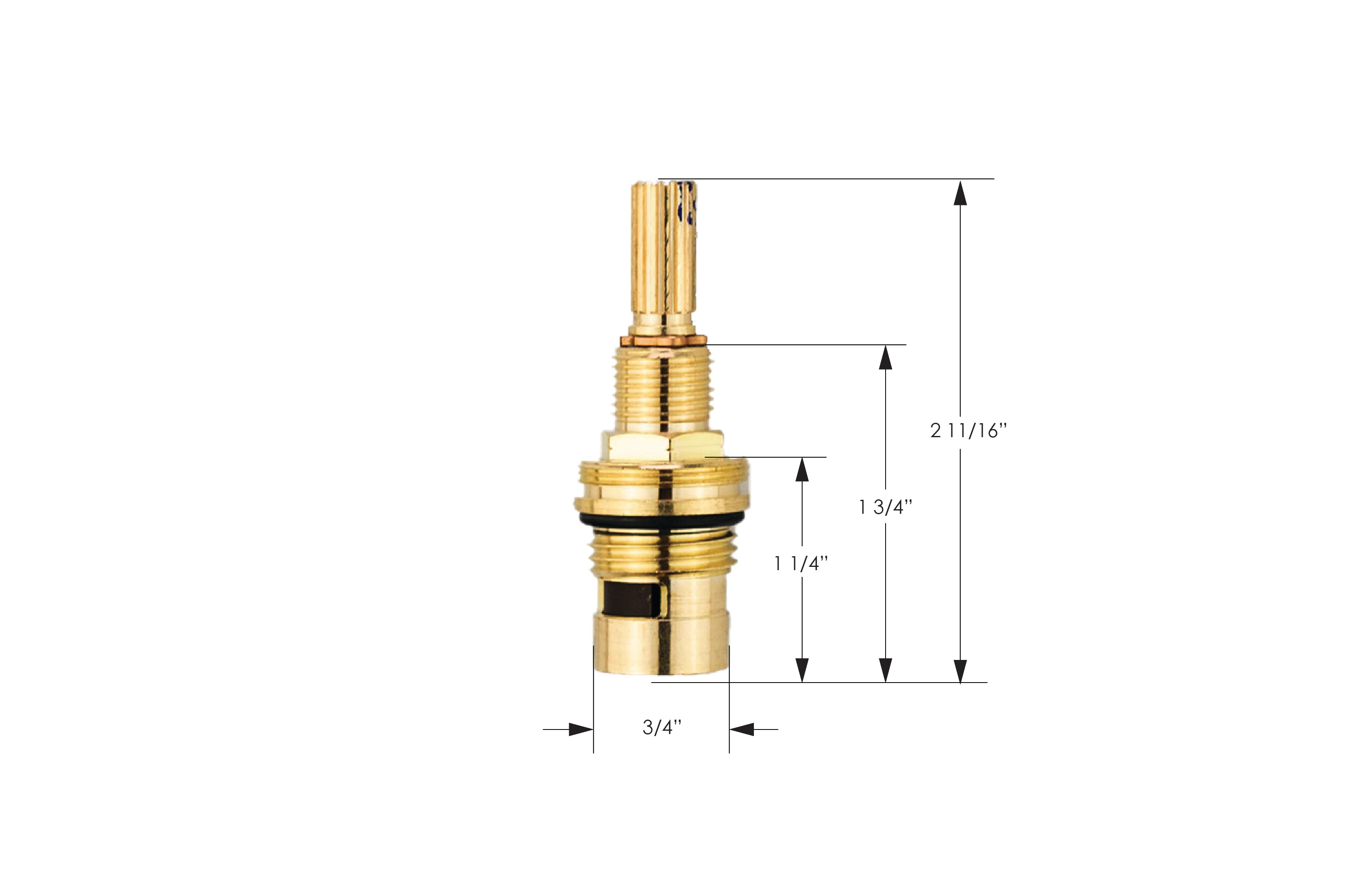 16-Point Stem Cold 1/2