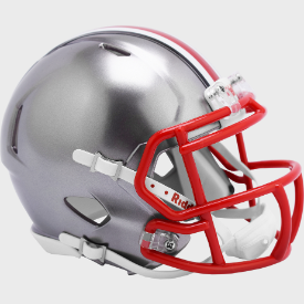 Ohio State Buckeyes Riddell Speed FLASH Mini Helmet - Authentic College Football Collectible - Perfect for Display, Gifts & Game Day Decor