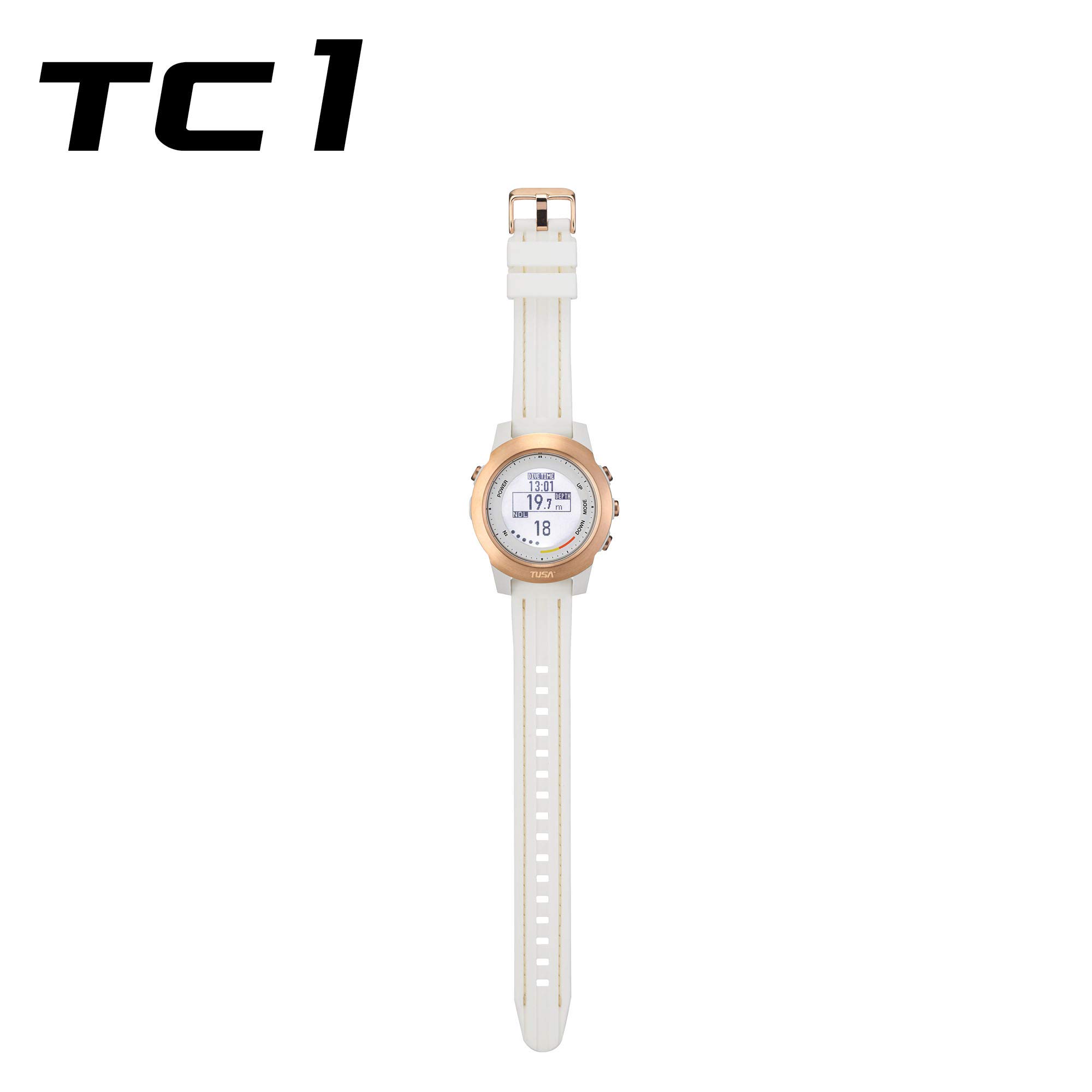 TUSA TC1 Wrist Computer - Professional Dive Computer for Scuba Diving, Snorkeling & Water Sports | Depth Gauge, Thermometer & Digital Display