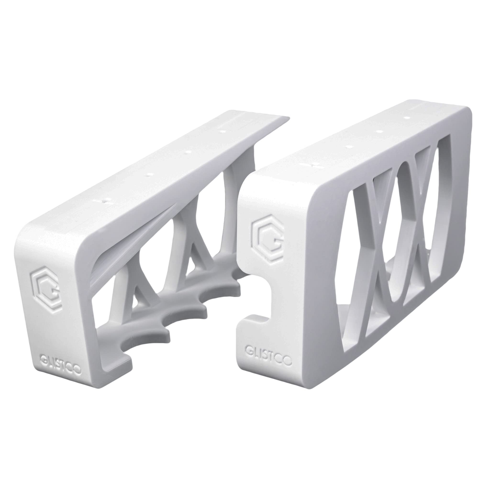 Glistco Stealth Mount for PS5 - White Disc Edition | Secure & Space-Saving Vertical Stand | Perfect for Gaming Setups & Small Spaces