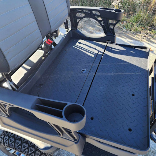 48V Electric Golf Cart 4 Seater - Renegade Light Edition Utility UTV in Silver | Perfect for Golf Courses, Campuses & Resort Transportation