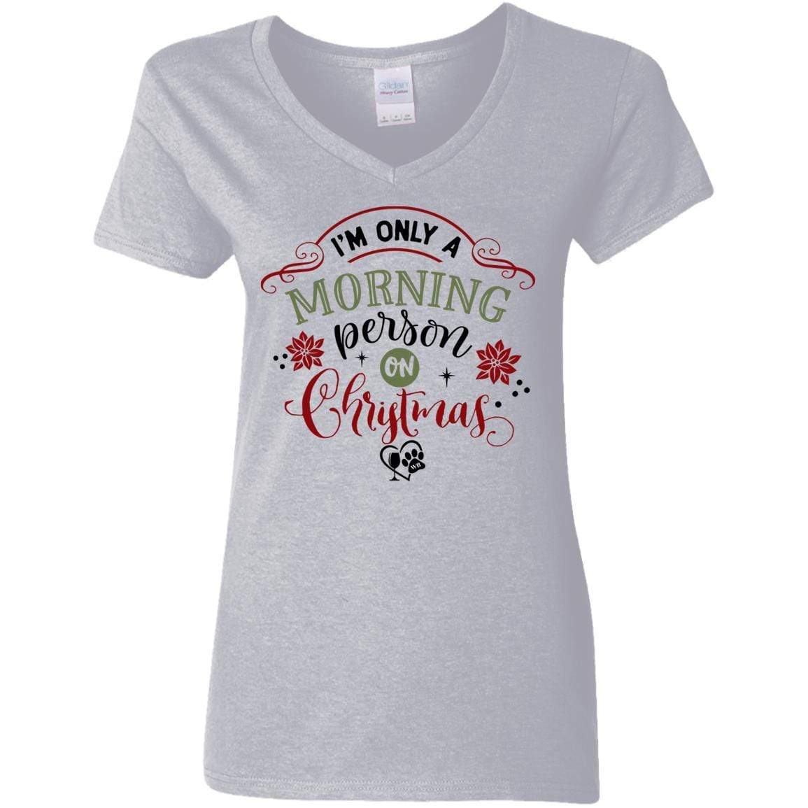 WineyBitches.Co Women's 5.3 oz V-Neck T-Shirt - Soft Cotton Casual Tee for Everyday Wear, Girls Night Out & Wine Tasting Events