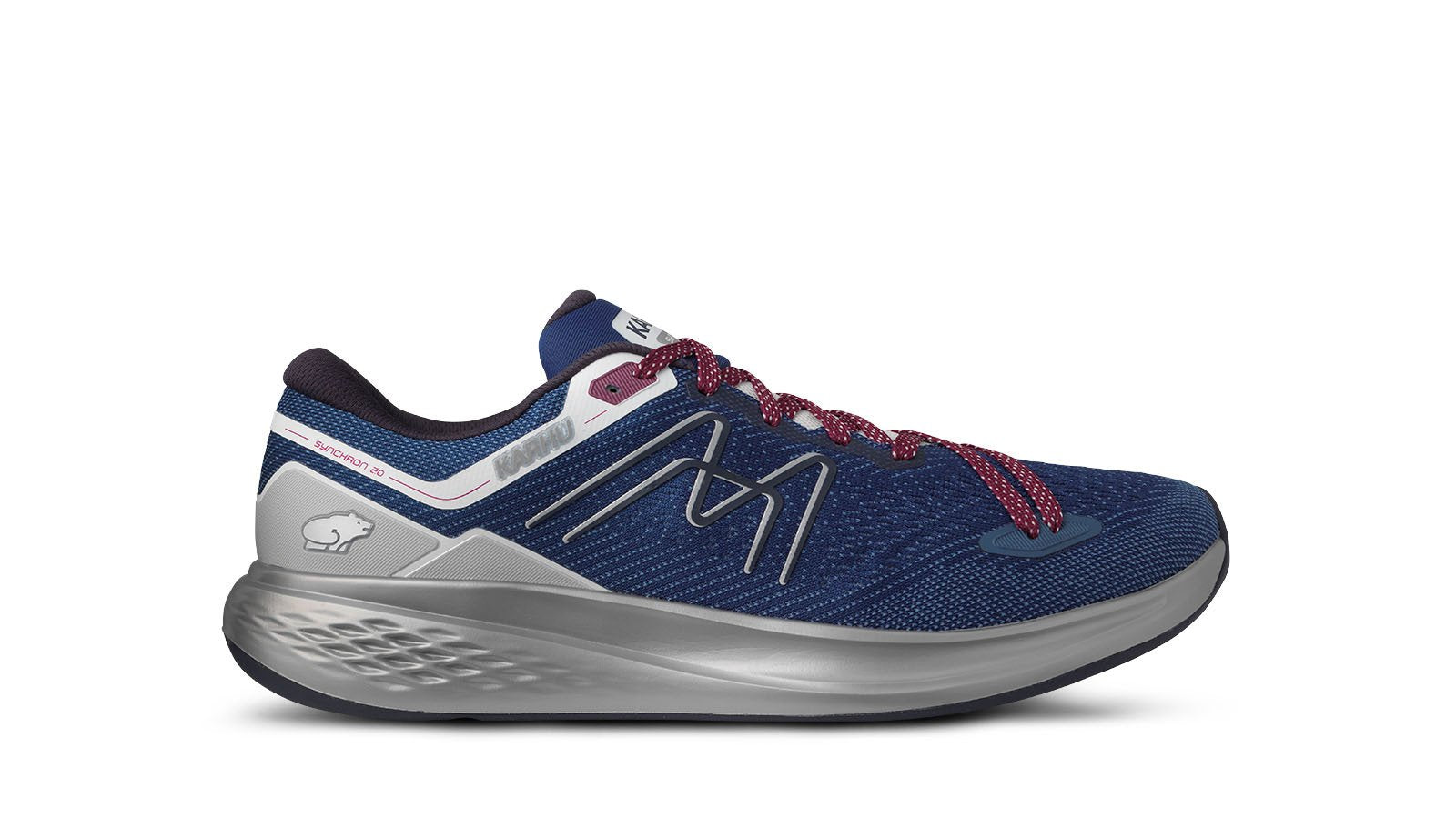 Men's Synchron 2.0 Running Shoes - Ensign Blue/Rio Red - Lightweight Athletic Sneakers for Jogging, Gym & Outdoor Workouts