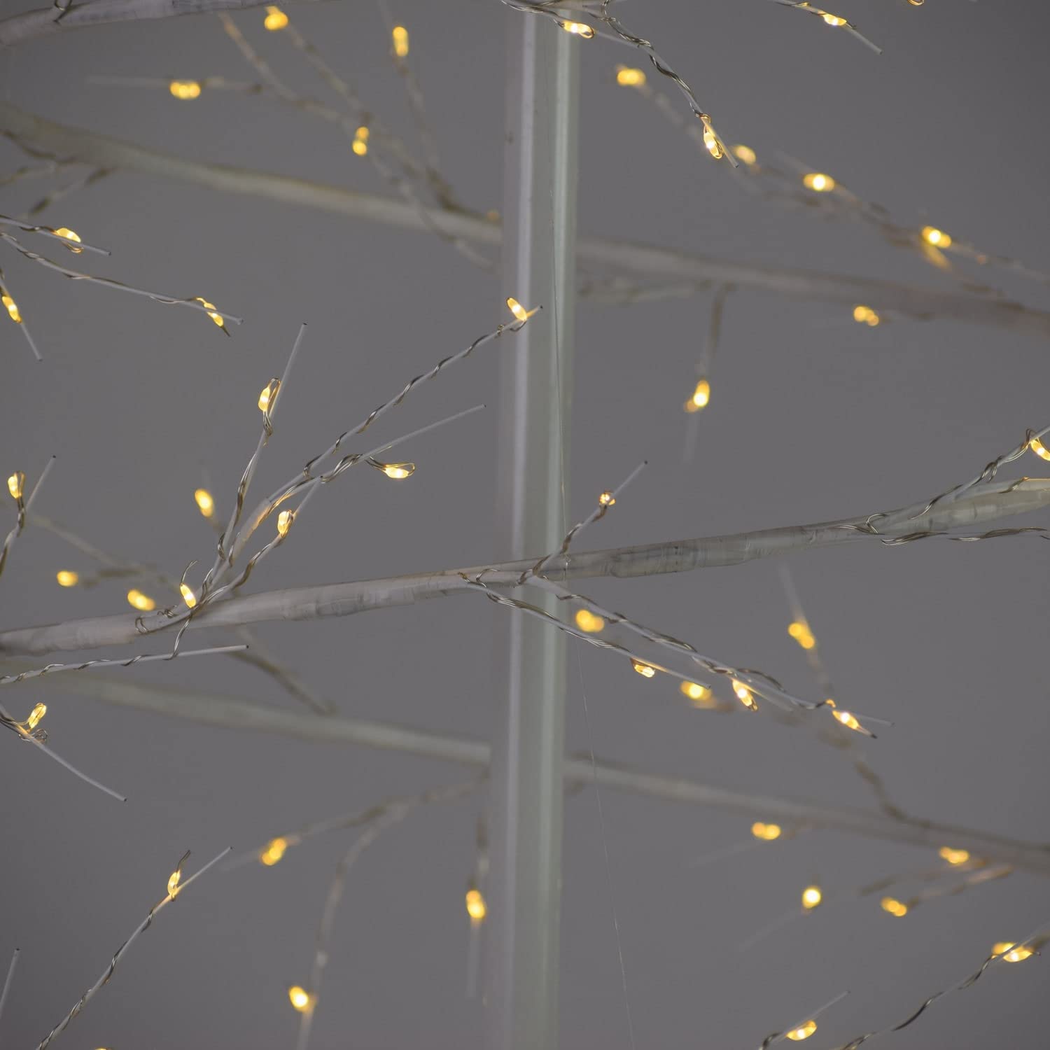 Hi Line Gift Ltd. White Revolve Tree - Perfect for Christmas Decorations, Home & Office Holiday Decor, Festive Centerpiece