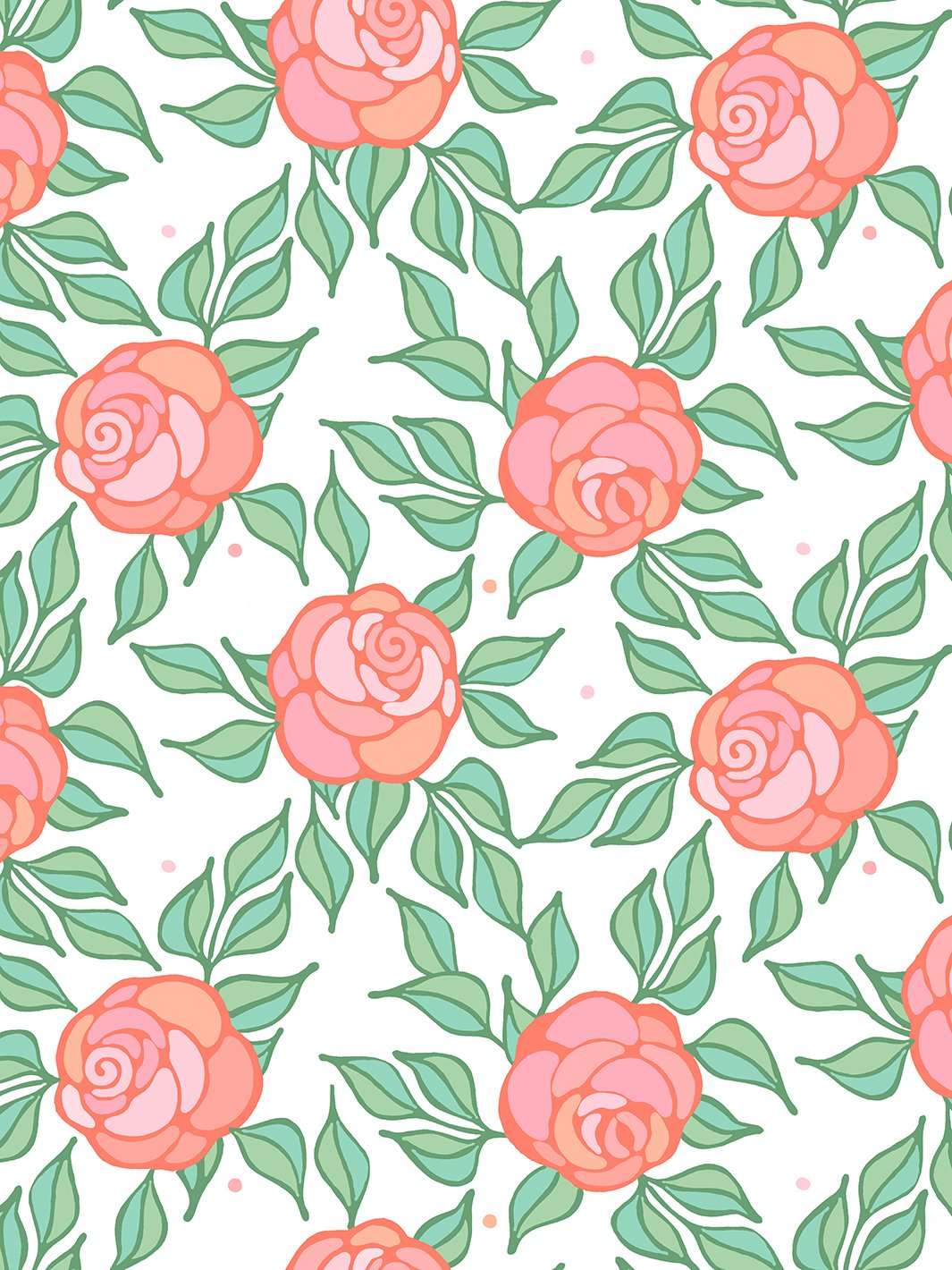 Barbie™ Groovy Floral Wallpaper - Watermelon Print Peel & Stick Removable Wallpaper for Girls Room, Nursery, Bedroom Decor - Perfect for DIY Home Decor & Kids Room Makeover