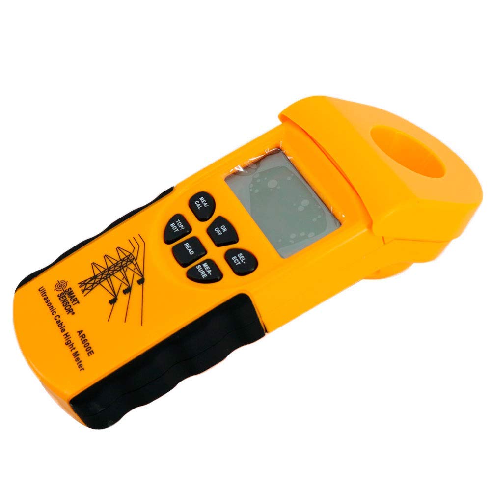 AR600E Digital Handheld Ultrasonic Cable Height Meter Tester - 3-23m Range for Accurate Height Measurement - Perfect for Construction, Surveying, and Utility Maintenance