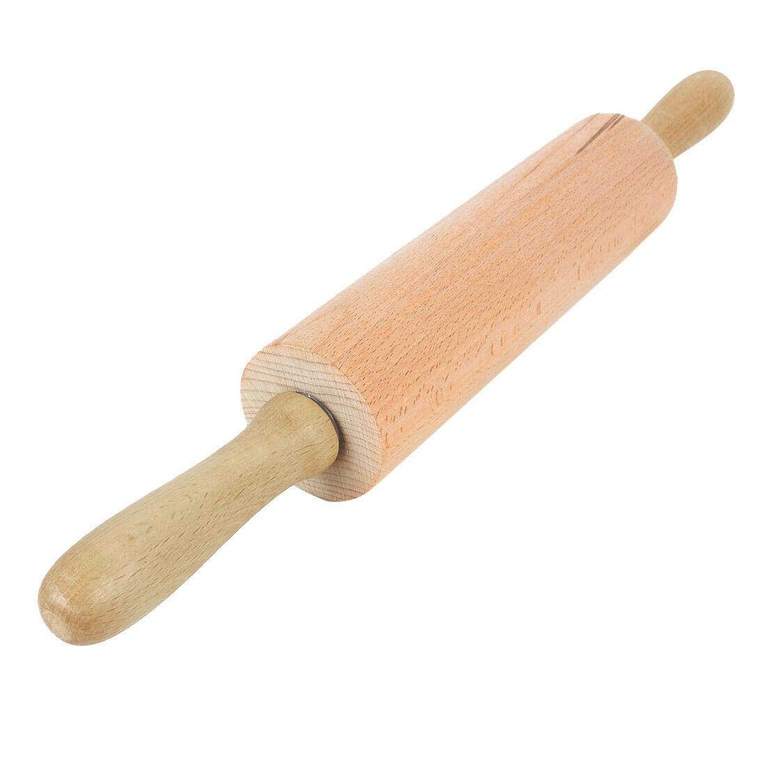 Non-Stick Wooden Rolling Pin for Baking - 18.3
