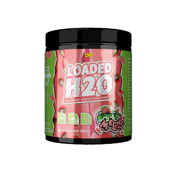 CNP Loaded H2O Big Juicy Melons 300g - Hydration Powder for Workout Recovery & Energy Boost | Perfect for Gym, Sports & Outdoor Activities