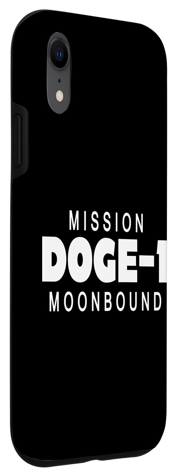iPhone XR Moonbound Mission Doge-1 Case - Space-Themed Protective Phone Cover for iPhone XR - Perfect for Space Enthusiasts & Dogecoin Fans