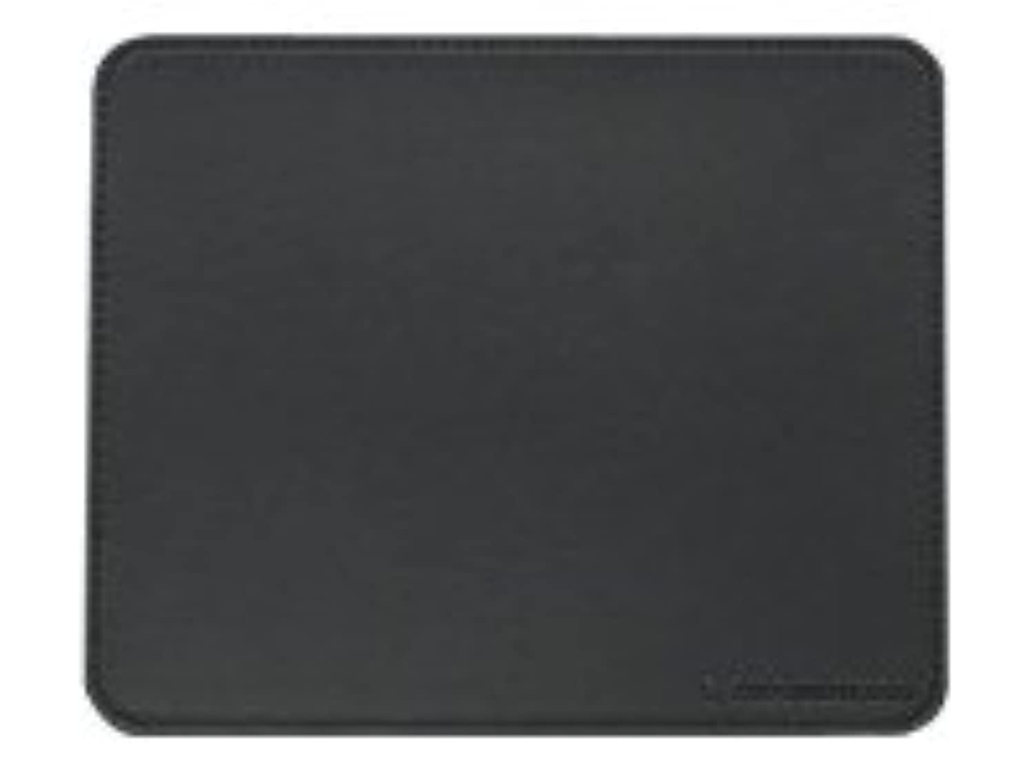 Premium Leather Mouse Pad for Optical & Laser Mice - Manhattan 423267 - Black - Ideal for Office, Gaming & Home Workspaces