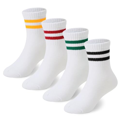 Green Red Yellow Black Striped