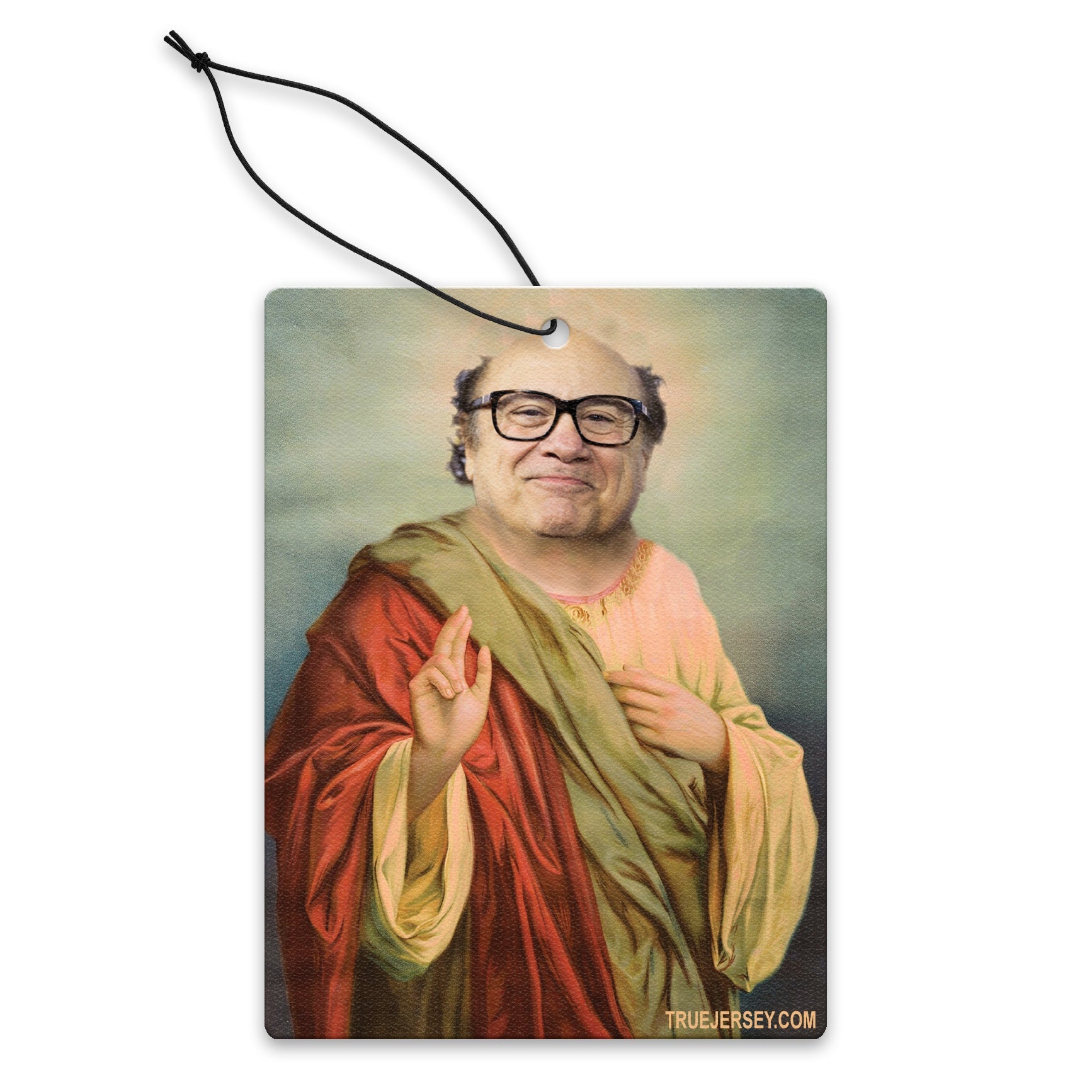 Saint Danny DeVito Car Air Freshener - Funny Novelty Gift for Fans - Perfect for Cars, Offices & Home Decor