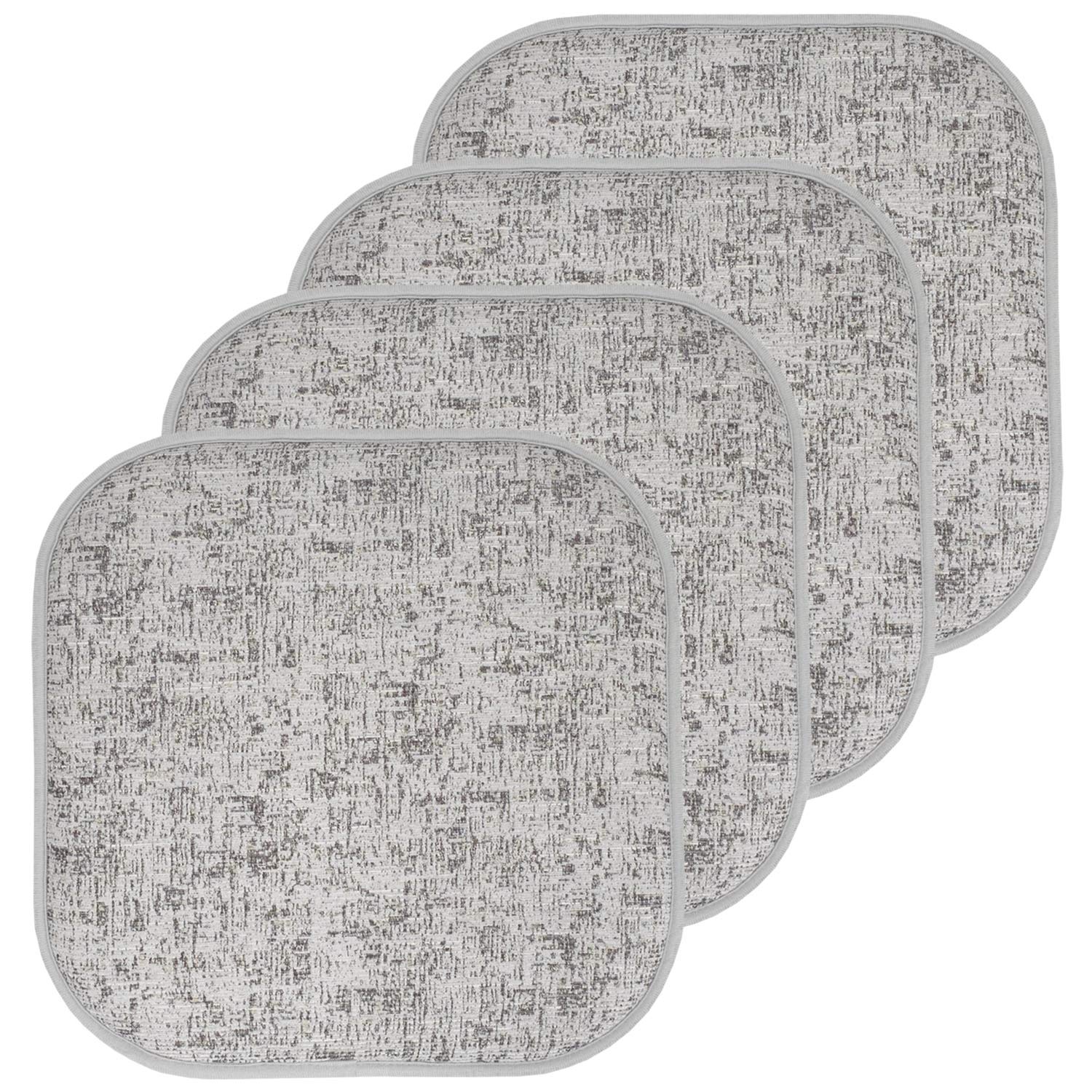 **Sweet Home Collection Memory Foam Chair Cushion - Non-Slip Honeycomb Pattern Seat Cushion (16