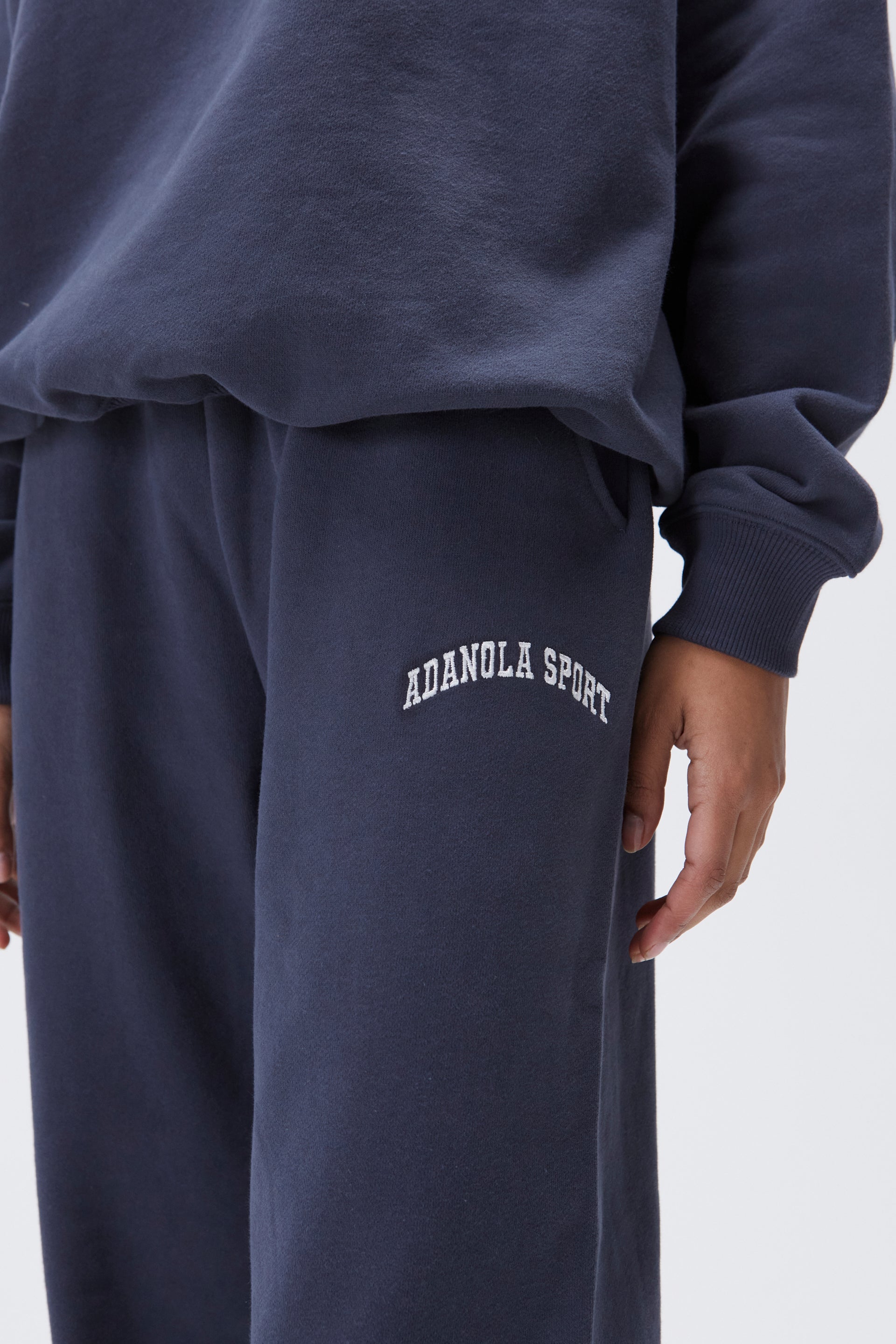 Premium AS Sweatpants for Men & Women - Soft Fleece Joggers in Midnight Blue | Comfortable Lounge Pants for Home, Gym & Outdoor Activities