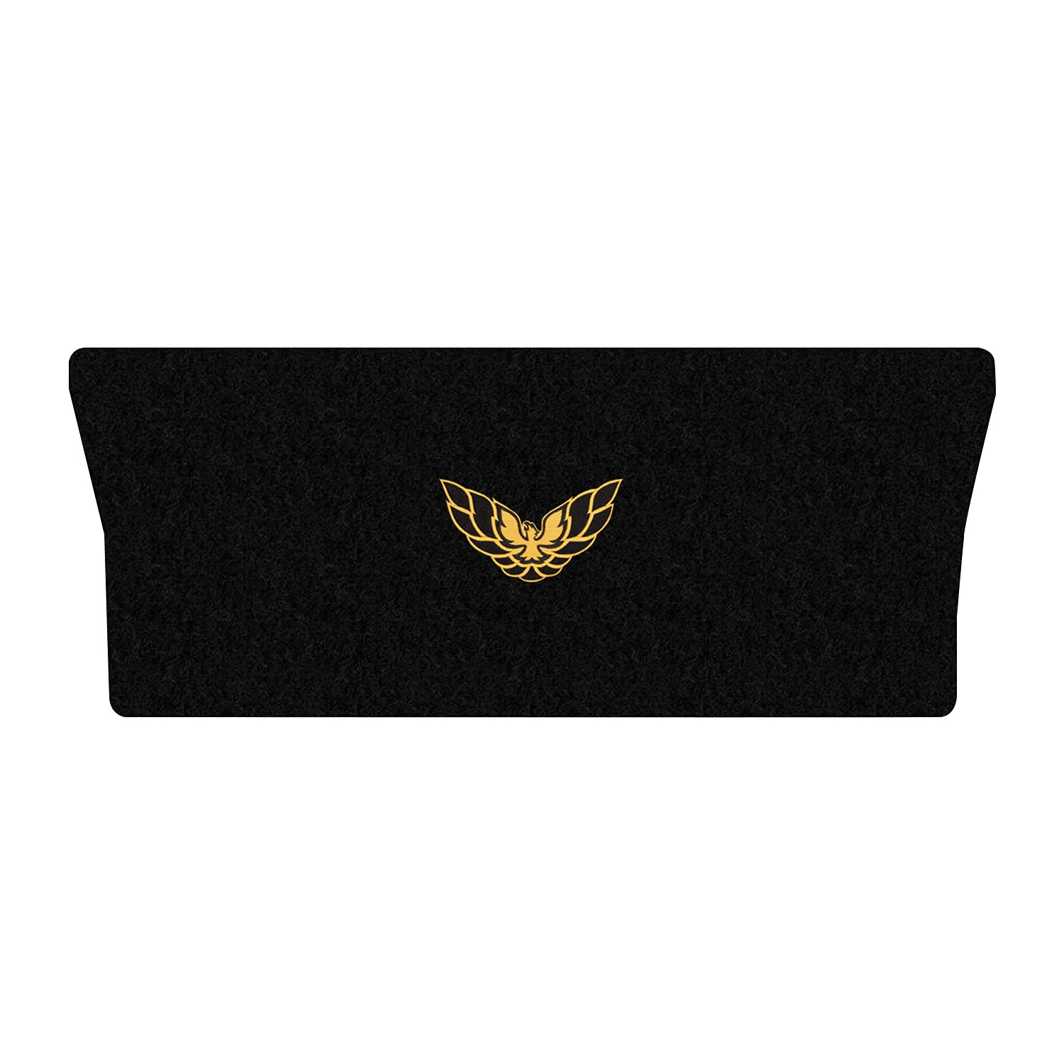 Premium Custom-Fit Carpeted Floor Mats for 1993-2002 Pontiac Firebird/Trans Am - Black & Gold Luxury Car Floor Liners | All-Weather Protection & Enhanced Interior Style