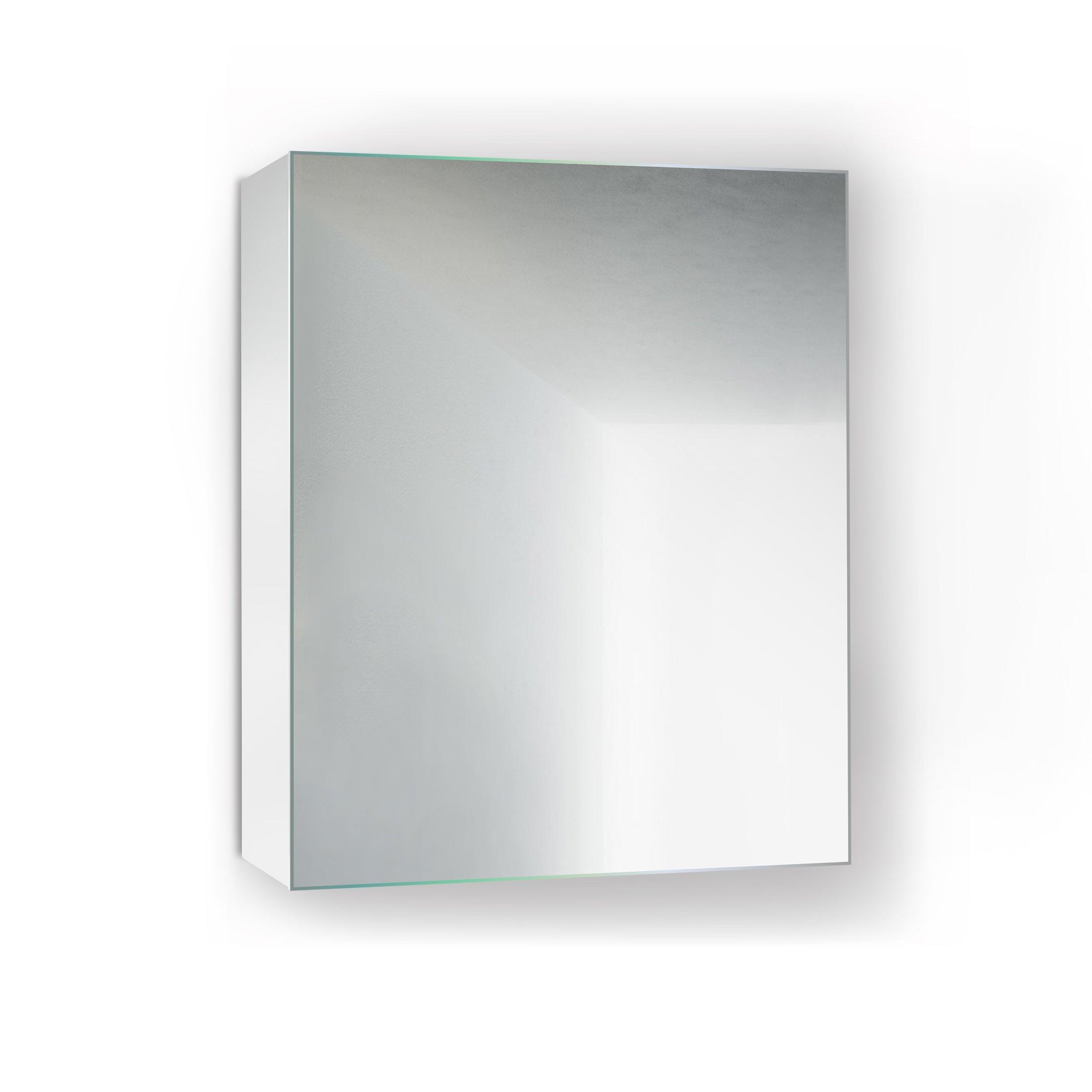 Krugg Plaza 24 x 30 Inch Bathroom Medicine Cabinet with Mirror - Perfect for Bathroom Storage, Vanity Organization & Small Space Saving