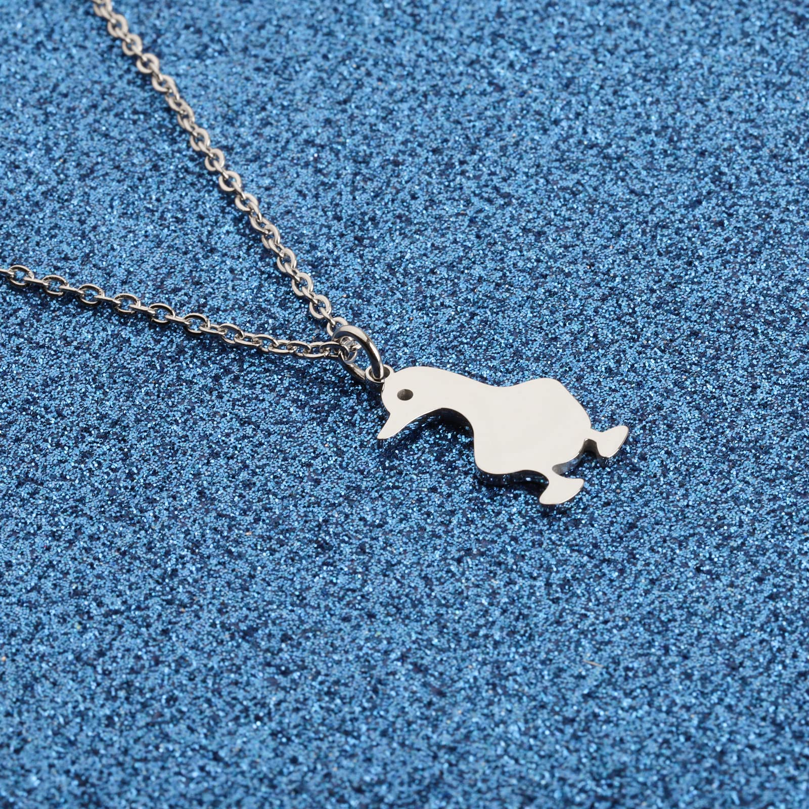 Cute Duck Pendant Necklace for Duck Lovers - Animal Rescue Jewelry Gift for Duck Owners & Animal Lovers - Perfect for Birthdays, Anniversaries & Animal Charity Events