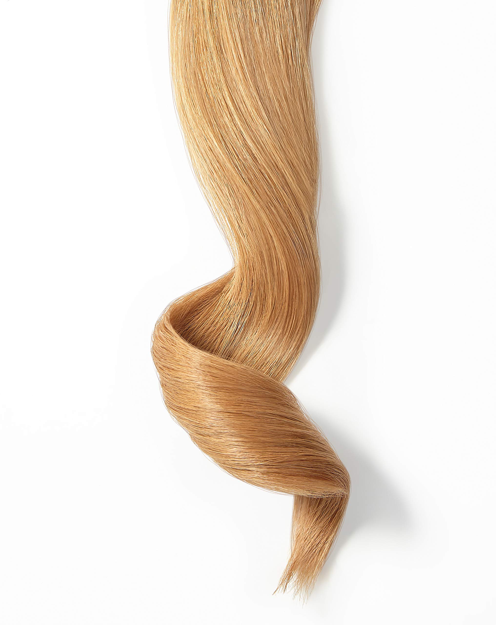 NINFAS 100% Virgin Cuticle Remy Human Hair Tape-In Extensions - Gold Line, #8 Light Golden Blonde, 22 Inch, 20 Pieces | Seamless Blending for Volume & Length | Perfect for Weddings, Parties & Daily Styling