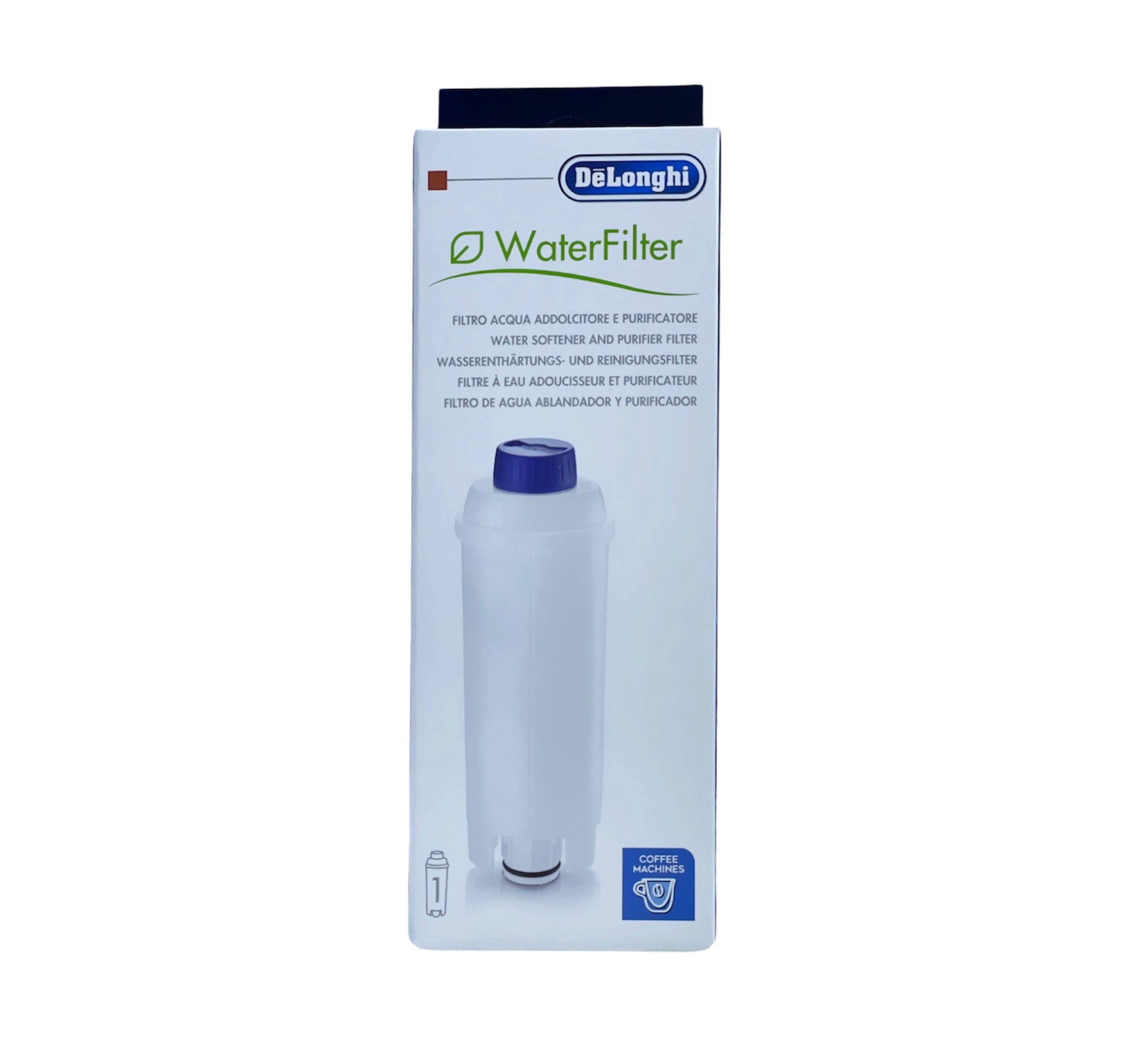 DeLonghi Replacement Water Filter Cartridge - Compatible with Coffee Makers & Espresso Machines | Improves Taste & Reduces Limescale | Perfect for Home, Office & Restaurant Use