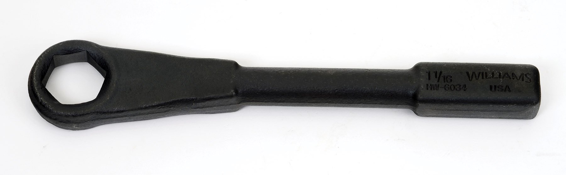 Williams HW-6124 6-Point Hammer Wrench, 3-7/8-Inch - Heavy Duty Impact Socket Tool for Automotive Repair & Mechanical Maintenance