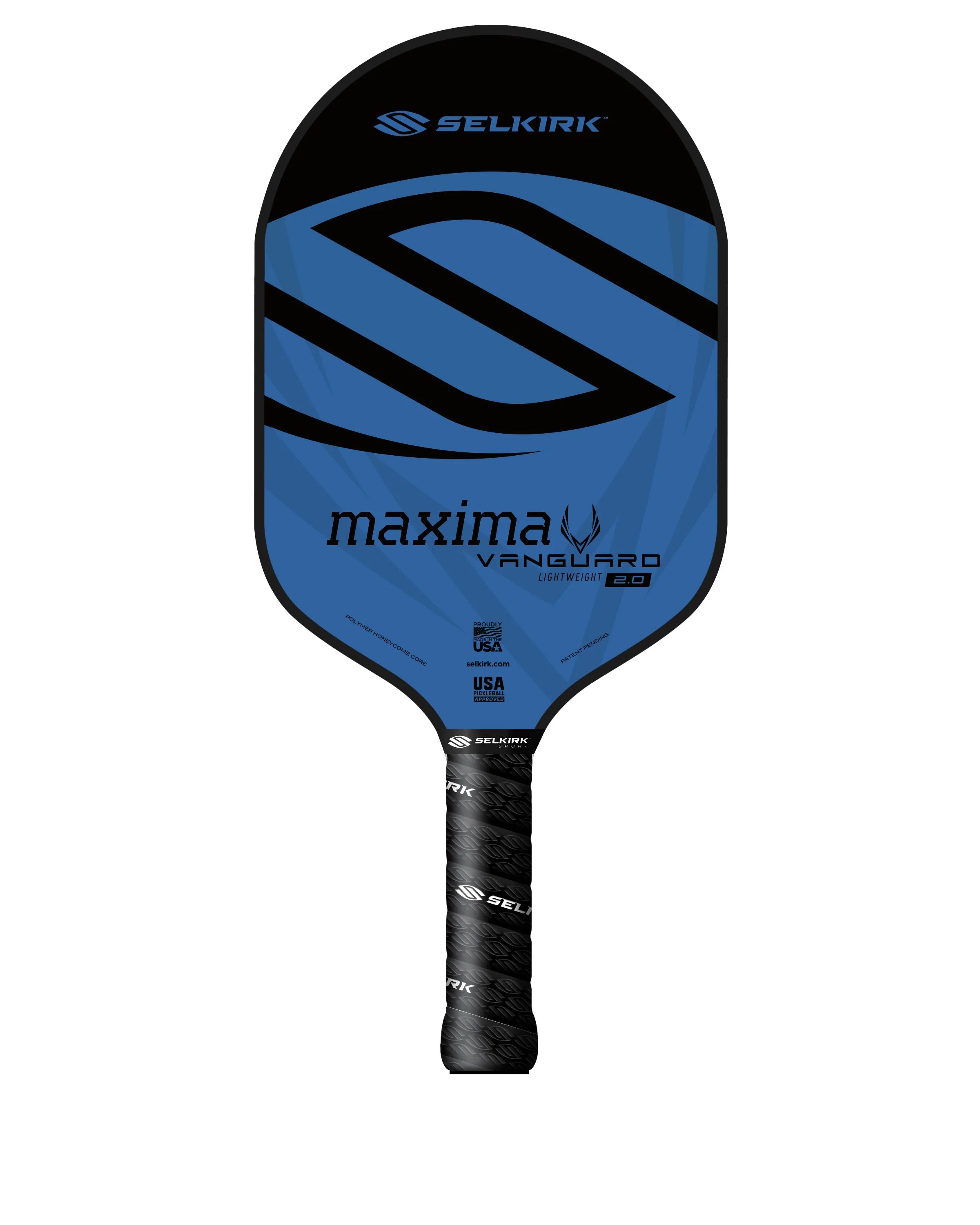 Selkirk Vanguard 2.0 Maxima Pickleball Paddle - Premium Carbon Fiber Paddle for Control & Power - Perfect for Competitive Play & Recreational Games