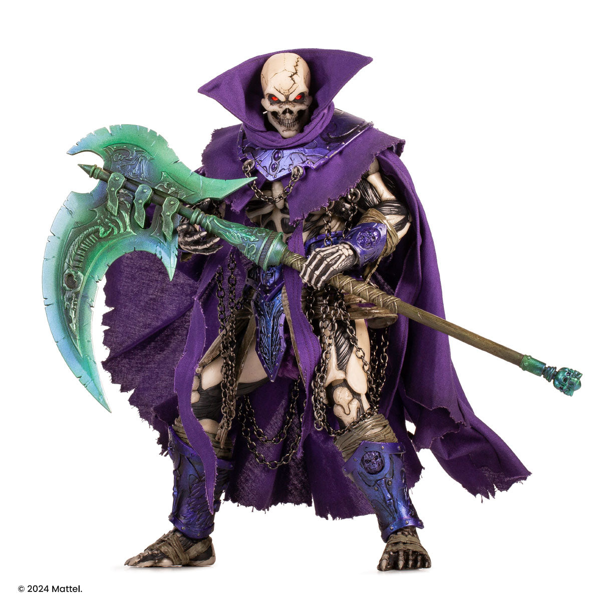 Masters of the Universe Scare Glow Deluxe 1/6 Scale Action Figure - Timed Edition Collectible for Display & Role Play | Perfect for Fans, Collectors, and Home Decor