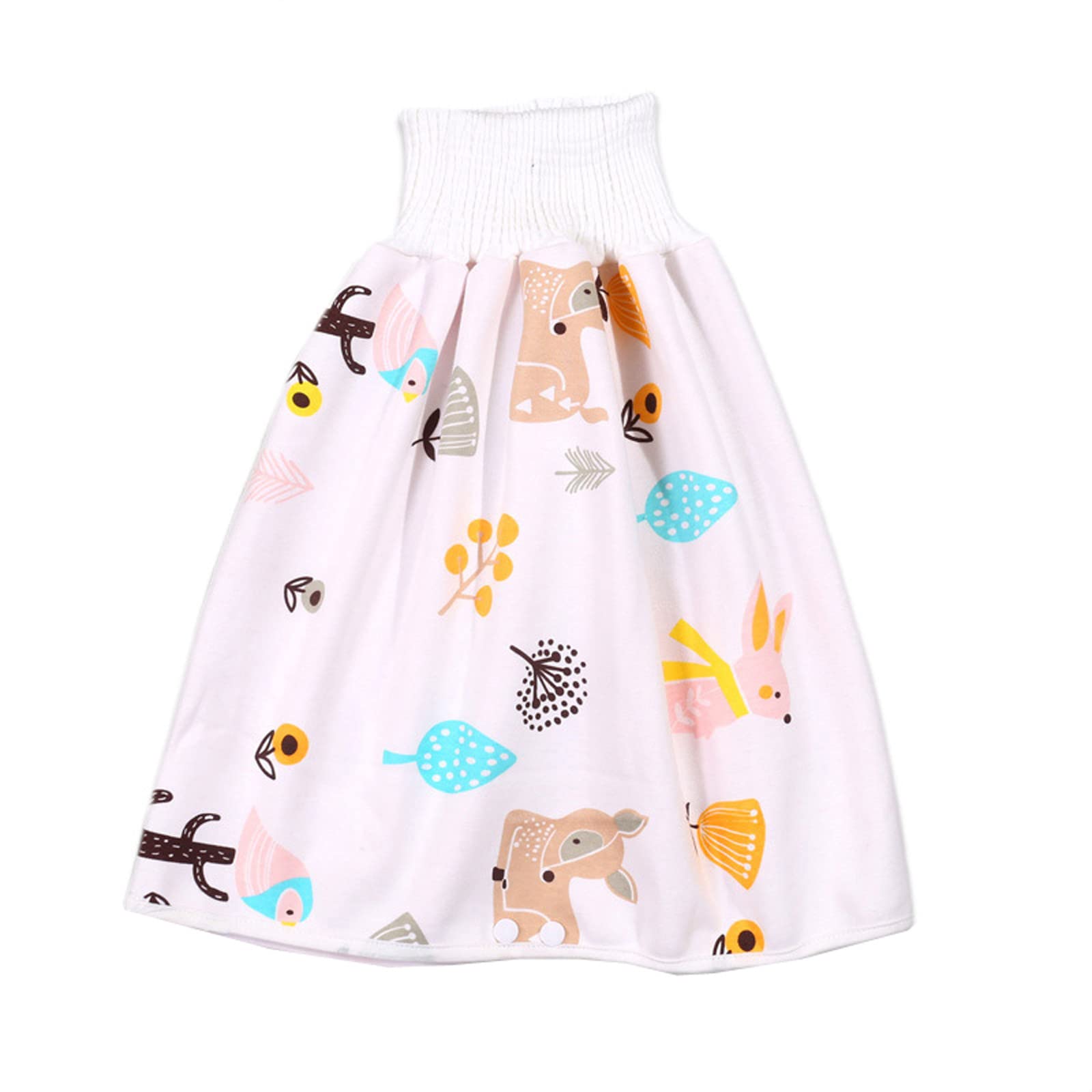 0-8T Baby Diaper Skirt | Waterproof Training Shorts for Boys & Girls | Comfy Potty Training & Nighttime Protection | Perfect for Daycare, Playtime & Sleep