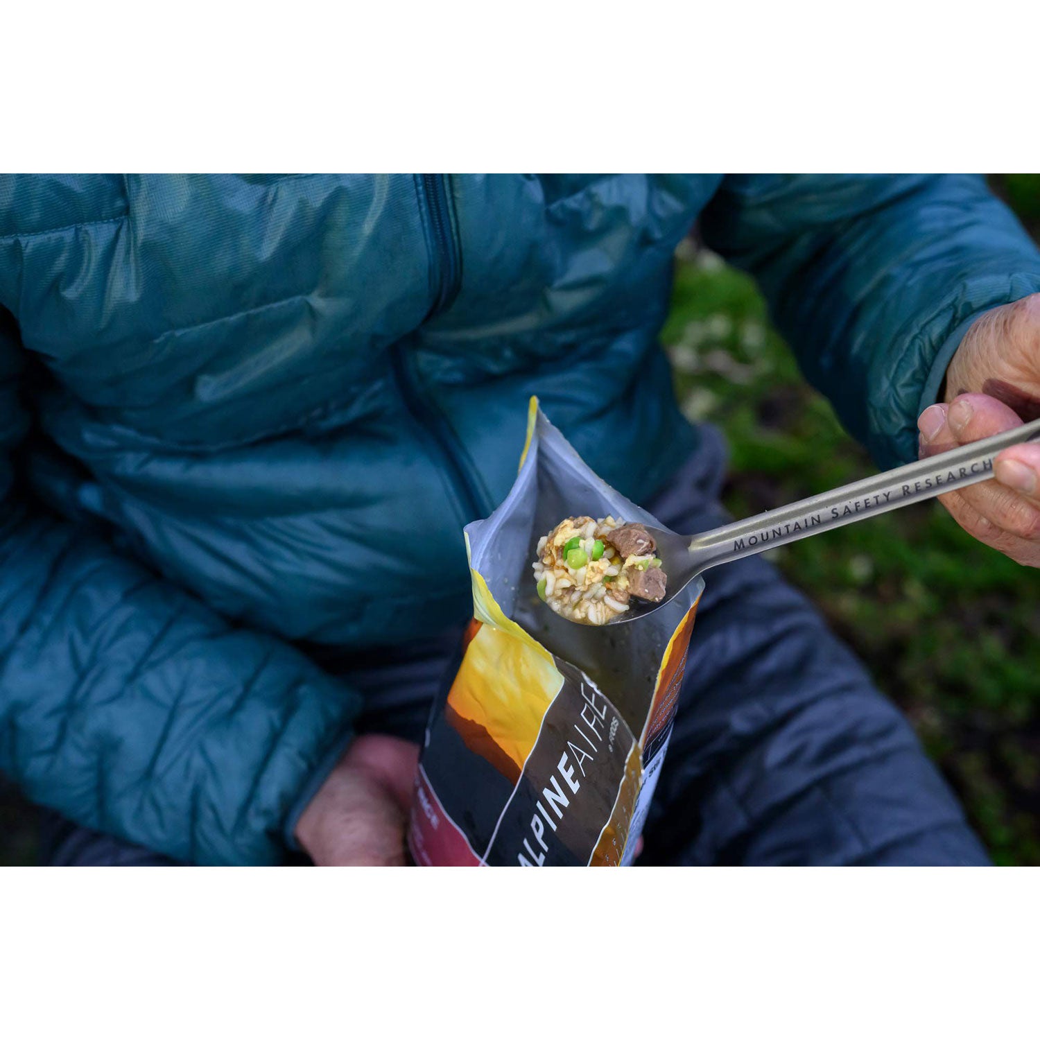 MSR Titan Long Spoon - Lightweight Camping Spork for Backpacking, Hiking & Outdoor Adventures - Durable Titanium Cutlery for Travel & Picnics