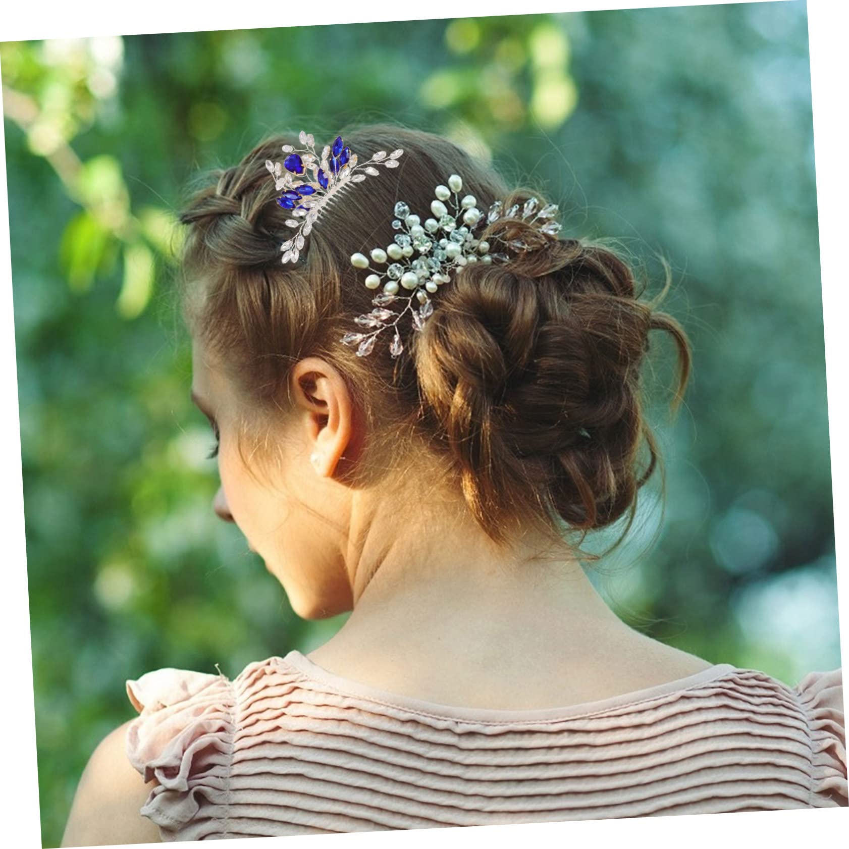 Pearl Wedding Hair Comb for Bride - Elegant Bridal Headpiece for Ceremony & Reception