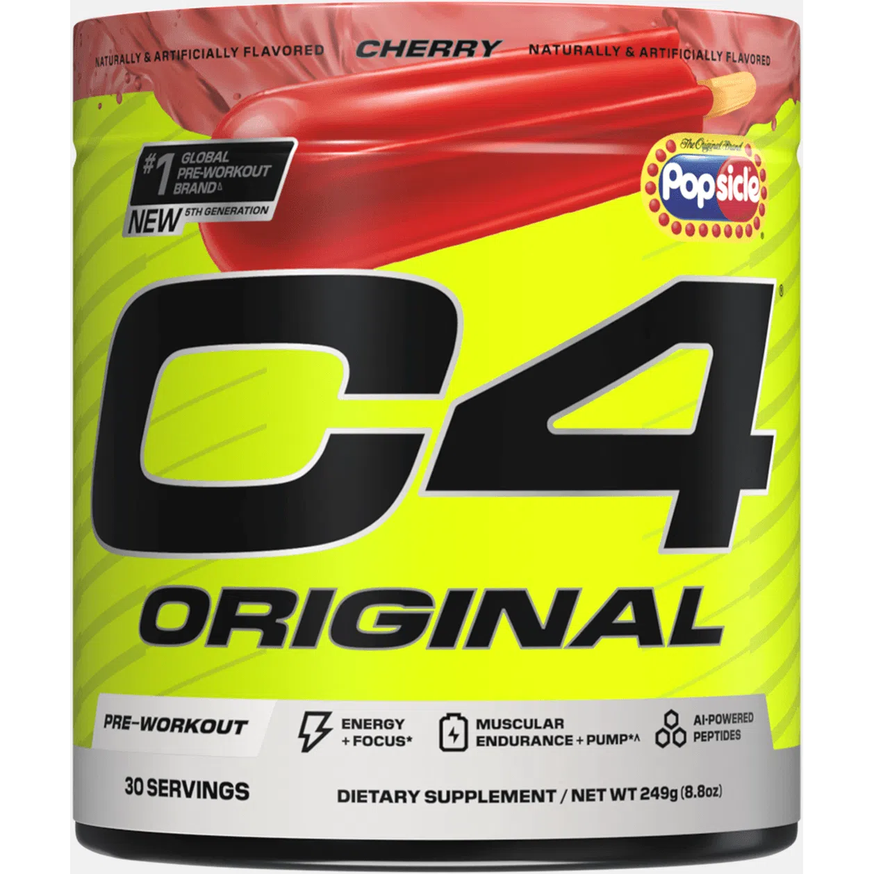 Cellucor C4 Original Pre Workout Powder - 5th Generation Formula for Energy & Focus | Gym, Running & Fitness Training Supplement