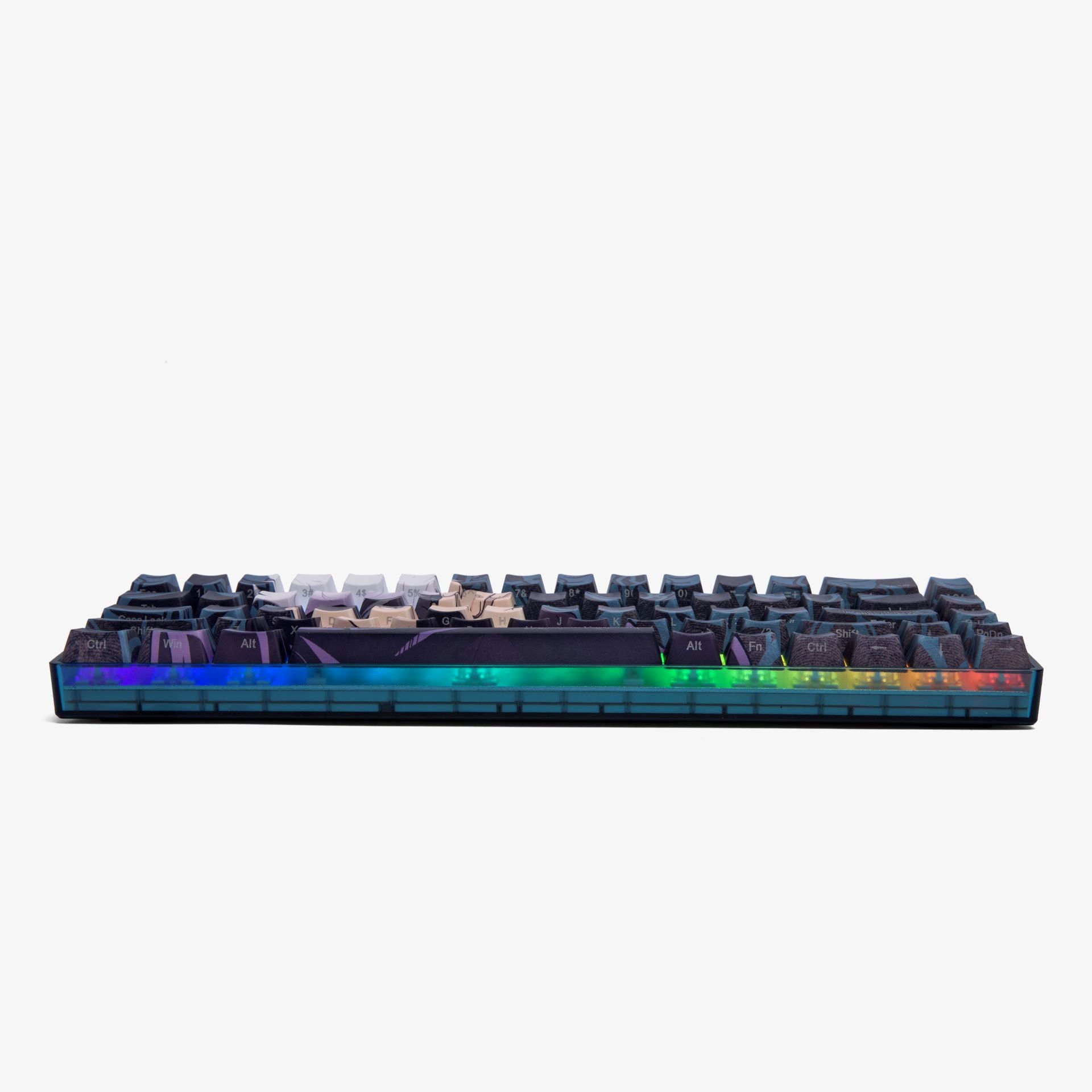 JJK x HG Basecamp 65 Mechanical Keyboard - Gojo Satoru Theme Custom Gaming Keyboard with RGB Backlit | Perfect for Anime Fans, Esports & Office Work