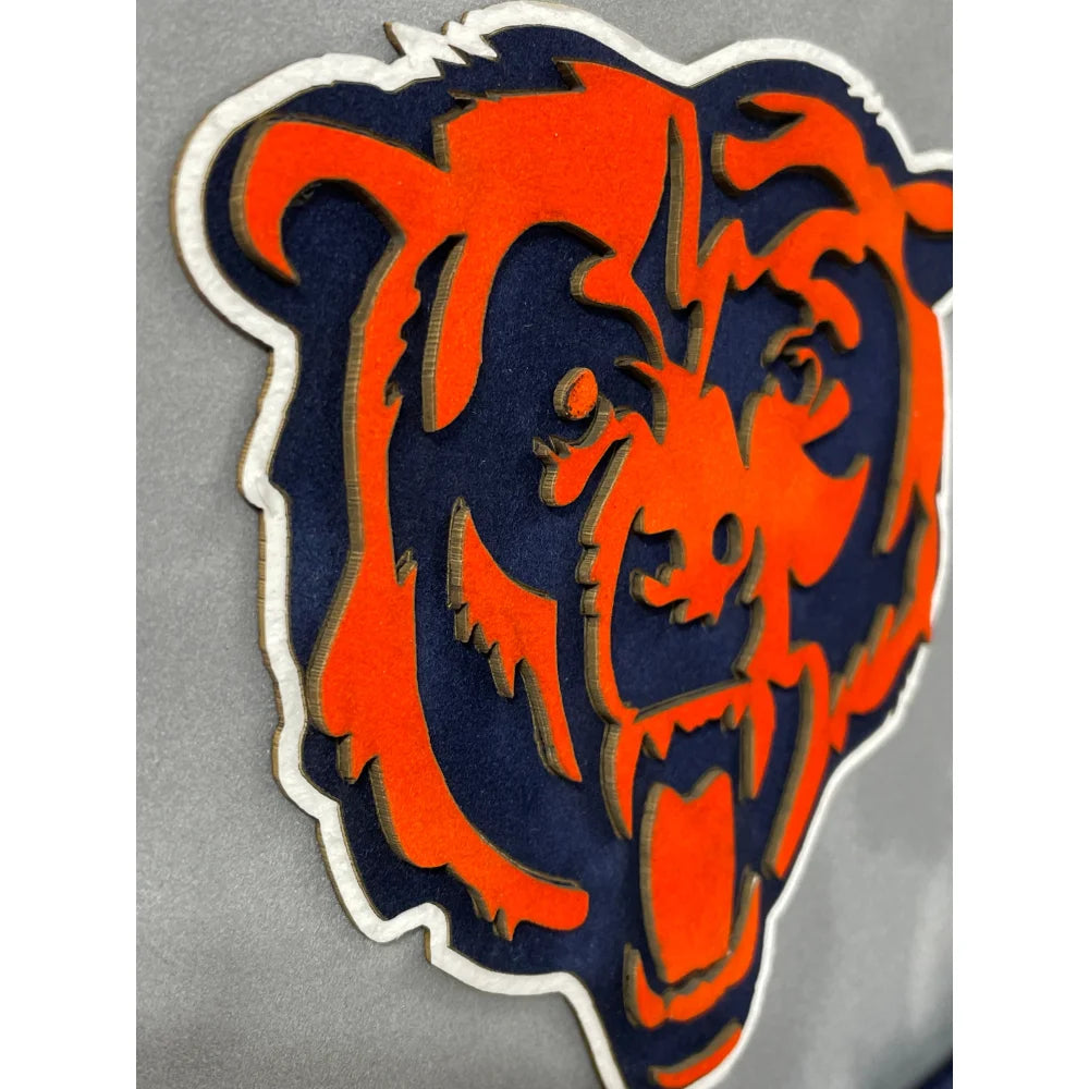 Brian Urlacher Autographed Chicago Bears Jersey - Framed BAS Signed Inscribed HOF Collectible - Perfect for Sports Memorabilia Displays, Man Cave Decor & NFL Fan Gifts