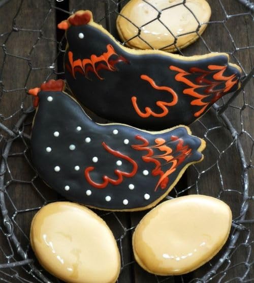THE COOKIE CUTTER SHOP 3.75 Inch Hen Rooster Chicken Cookie Cutter - Tin Plated Steel - Made in USA - Perfect for Baking, Cake Decorating, and DIY Crafts