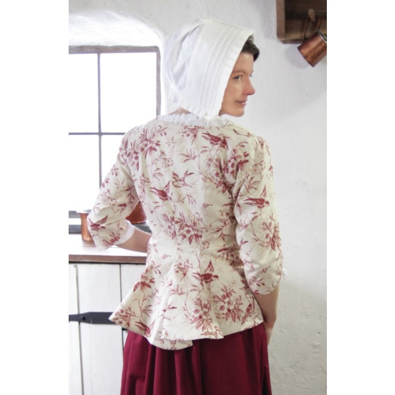 Women's Floral Printed Cotton Sleeved Bodice Top - Perfect for Casual Wear, Office Outfits & Summer Dresses