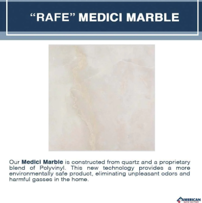 Rafe Marble Roma Mosaic Neo Shower Enclosure Kit - Waterproof Bathroom Upgrade for Modern Homes & Luxury Hotels