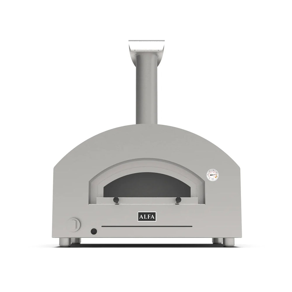 Alfa Futuro 2 Pizza White Gas Outdoor Pizza Oven – Portable Gas Pizza Maker for Backyard, Camping & Parties – FXFT 2P MWS U / FXFT 2P GWS U