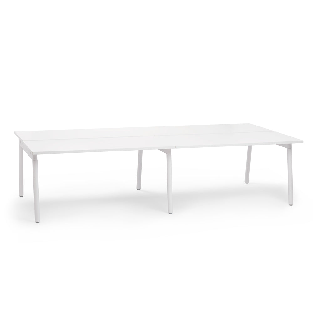 Series A Double Desk Add On - Expandable Workspace for Home Office, Study & Collaborative Work - Perfect for Remote Work & Shared Spaces