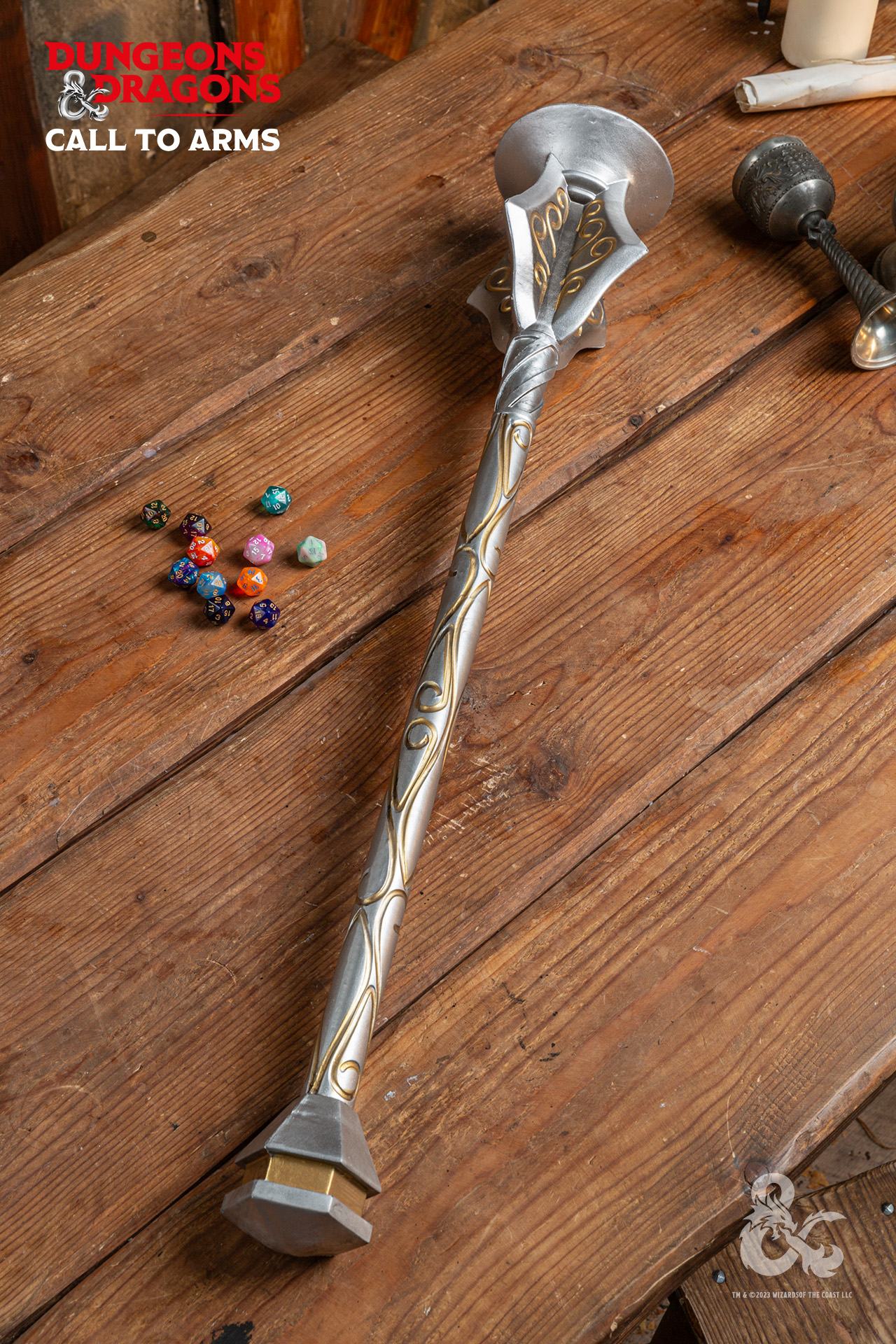 Dungeons & Dragons Foam Cleric Mace - LARP Weapon for Cosplay, D&D Gaming & Fantasy Role-Playing
