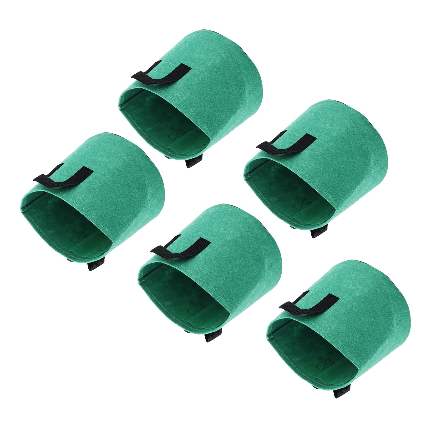 CHICIRIS 3 Gallon Eco-Friendly Plant Grow Bag with Handle - Light Green Planter for Greenhouse, Garden, Balcony & Outdoor Plants | Perfect for Herbs, Vegetables & Flower Gardening
