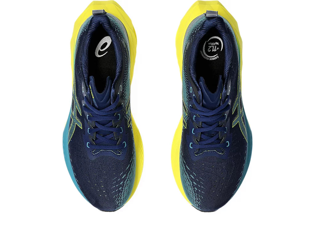ASICS Men's NOVABLAST 4 Running Shoes - Blue Expanse/Blue Teal | Lightweight Cushioned Sneakers for Road Running, Jogging & Gym Workouts