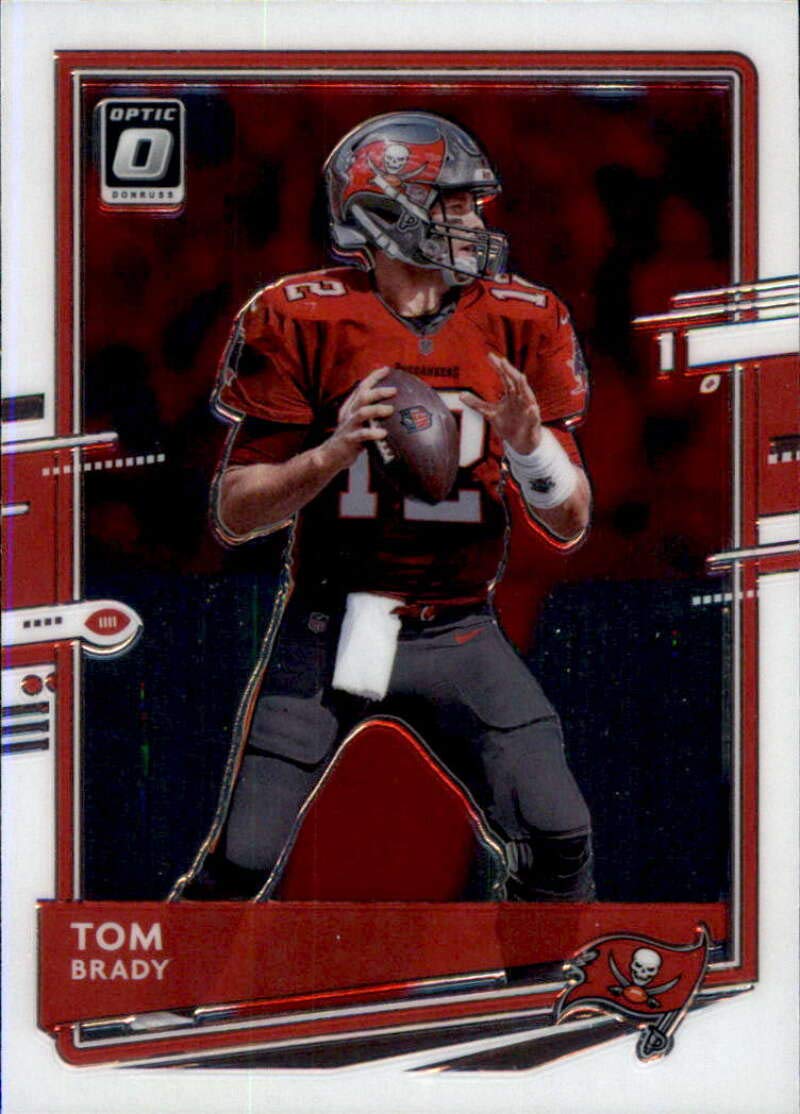 2020 Donruss Optic #92 Tom Brady Tampa Bay Buccaneers Super Bowl Champs Football Trading Card - Perfect for Collectors, Sports Fans & Memorabilia Enthusiasts