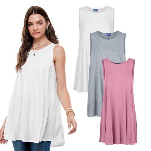 Ivory, Dusty Rose, Heather Grey (3 Pack)