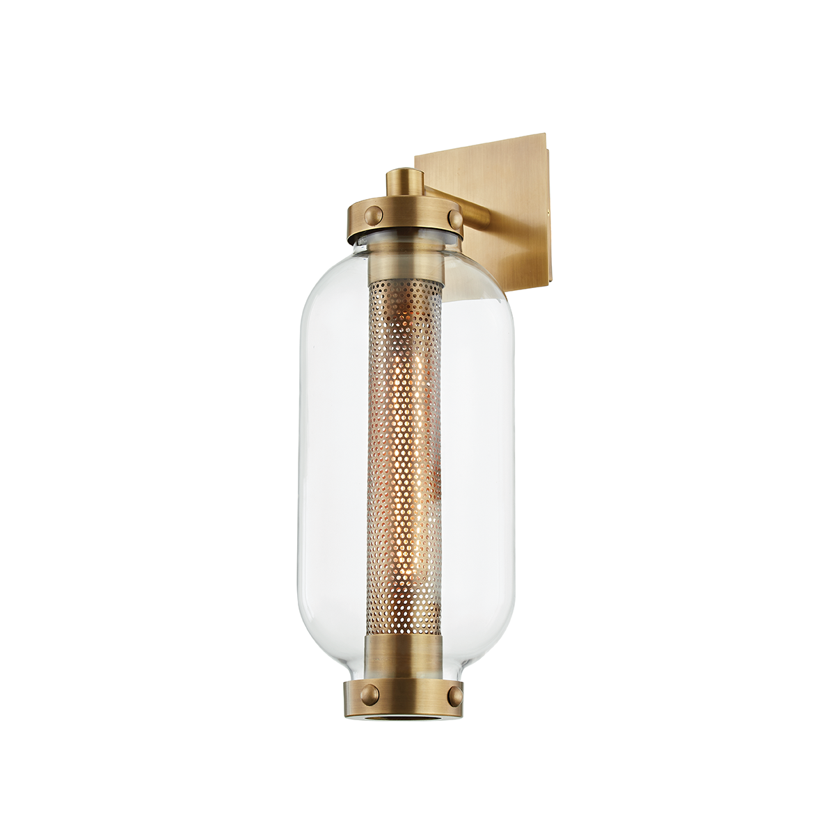 Atwater 1 Liter Wall Mounted Oil Rubbed Bronze Finish Bottle - Perfect for Kitchen, Bathroom, or Bar Decor