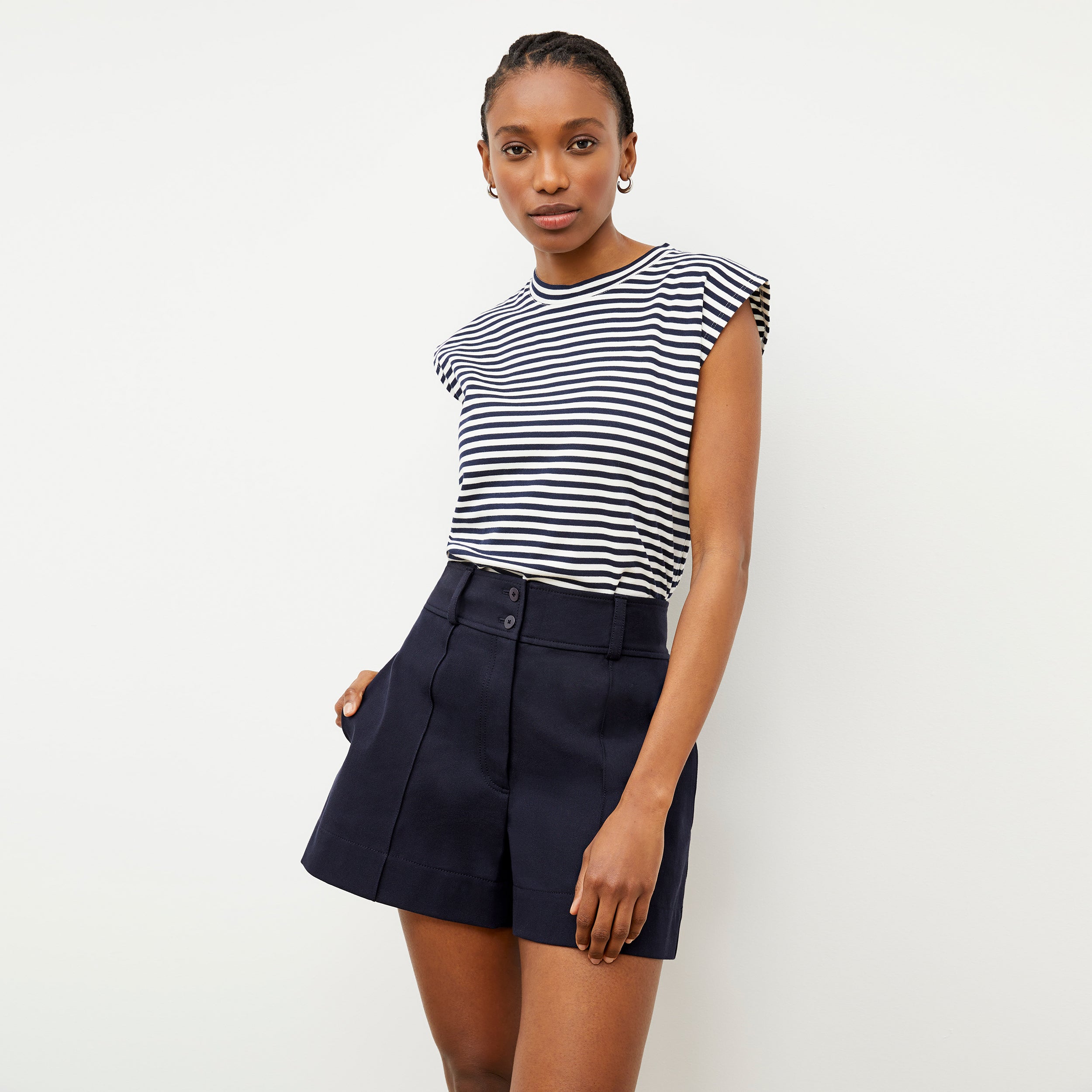Caitlin Short - Better Than Denim :: Ink - Perfect for Casual Wear, Outdoor Activities & Everyday Comfort