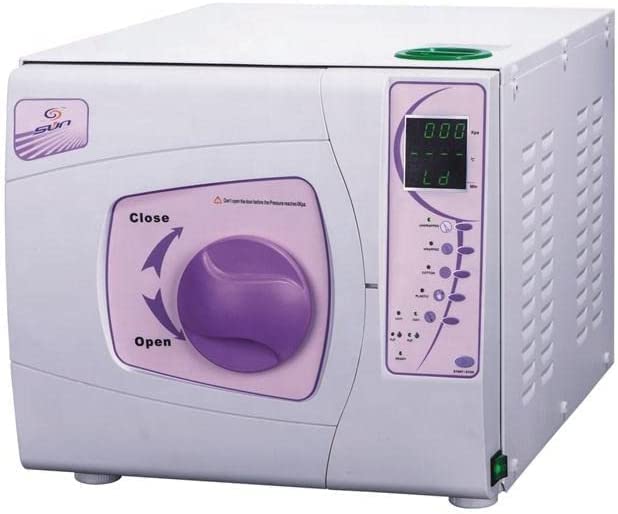 BONEW 12L Autoclave Sterilizer - High Pressure High Temperature Steam Sterilizer with Vacuum & Data Printer for Dental, Medical, Tattoo (110V) | Perfect for Clinic, Laboratory & Beauty Salon Use